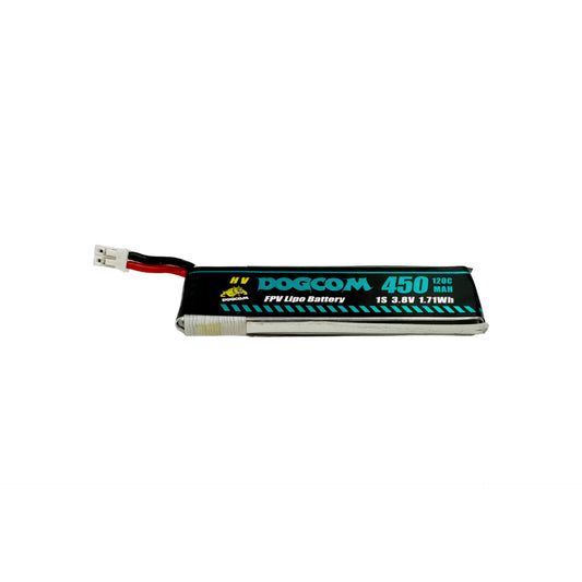 Baterie DOGCOM 450 mAh 1S 3,8 V 120C BT2.0 s vodiči