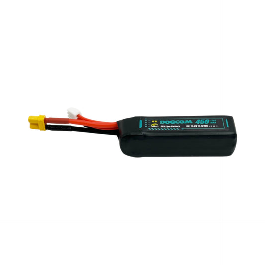 Baterie DOGCOM 450 mAh 120C 11,4 V 3S1P HV LiPo XT30