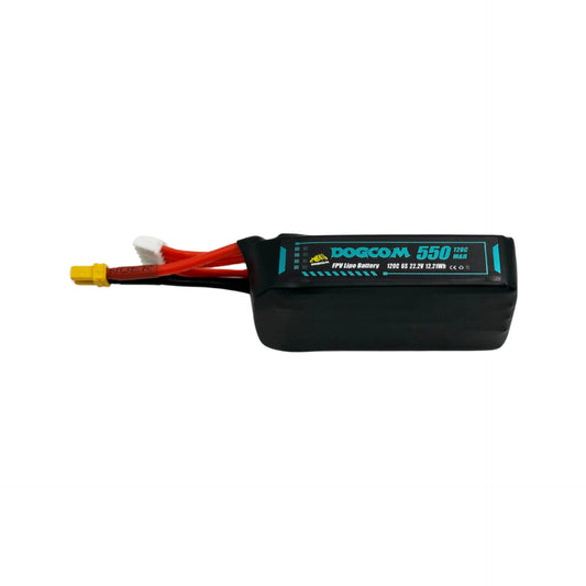 Baterie DOGCOM 550 mAh 120C 22,2 V 6S1P HV LiPo XT30