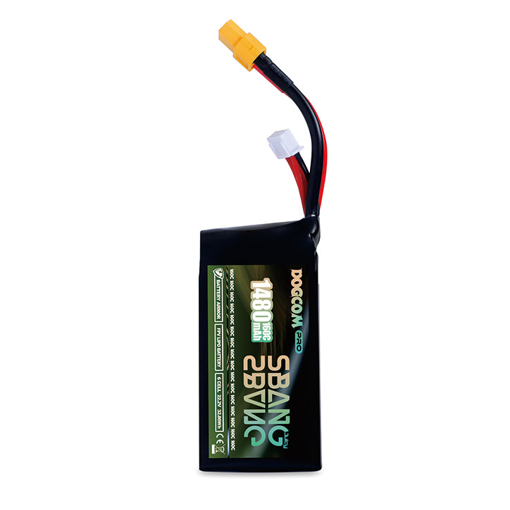 Baterie DOGCOM 1480 mAh 6S 22,2 V 160C LiPo SBANG Edition
