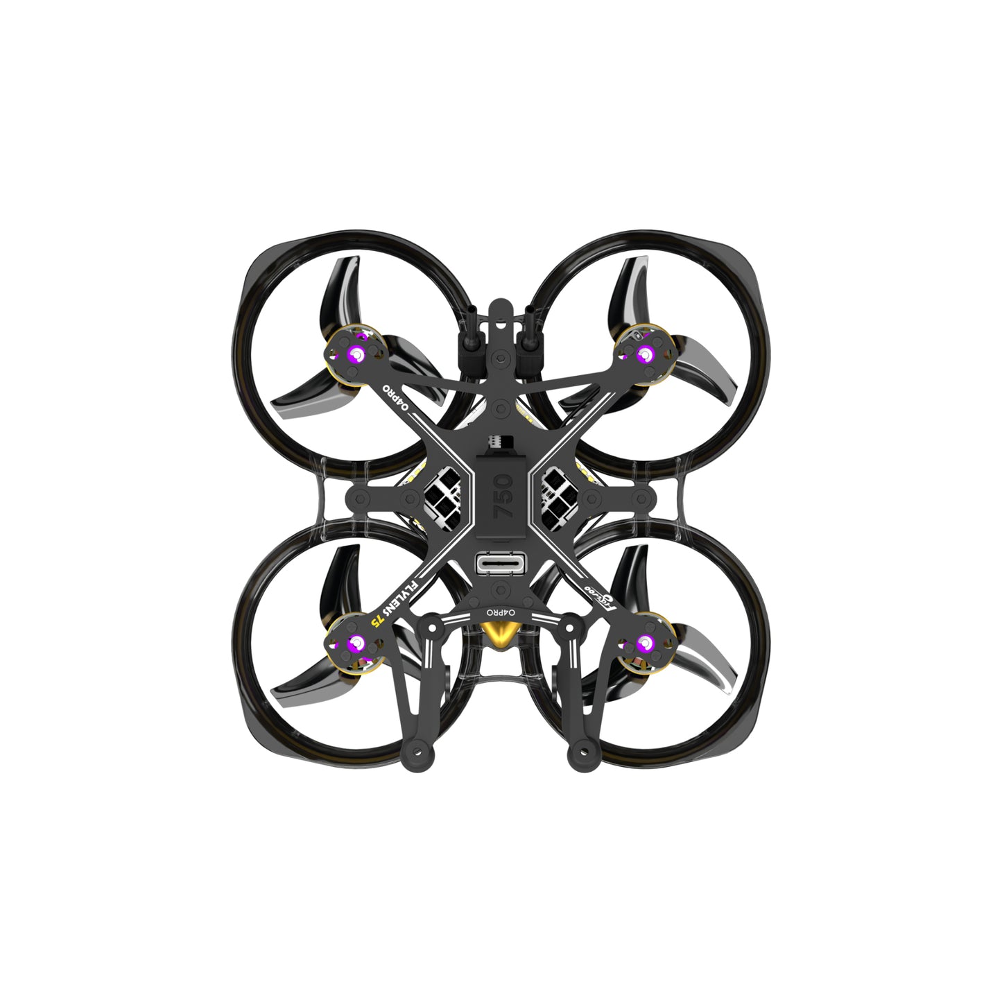 FPV drone FLYWOO FlyLens 75 2S PNP V1.3 for 04 Air Unit (no DJI O4 unit included)