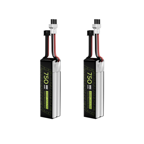 Battery FLYWOO Explorer 750mAh 2S HV 80C LiPo XT30UP (2 pcs)