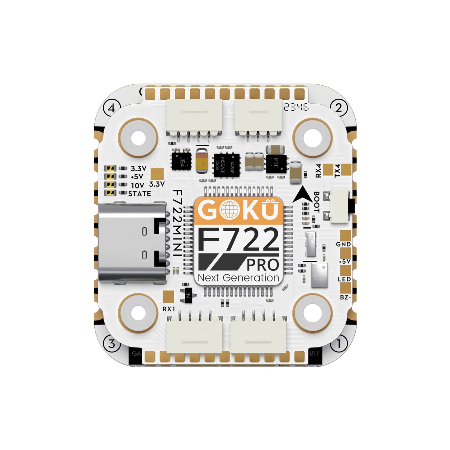 Stack FLYWOO GOKU F722 Pro Mini V2 45A 32Bit 128K AM32 20x20