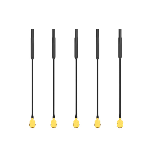 Antenna FLYWOO 5.8G Light 3dBi Brass UFL 80mm for FlyLens 85 (5 pcs)