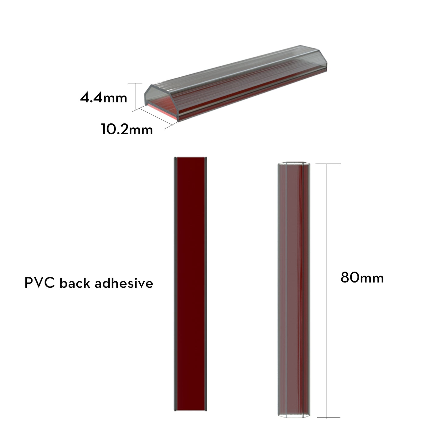 Motor Wire Guard Tube FLYWOO 80mm G10 (4 pcs)