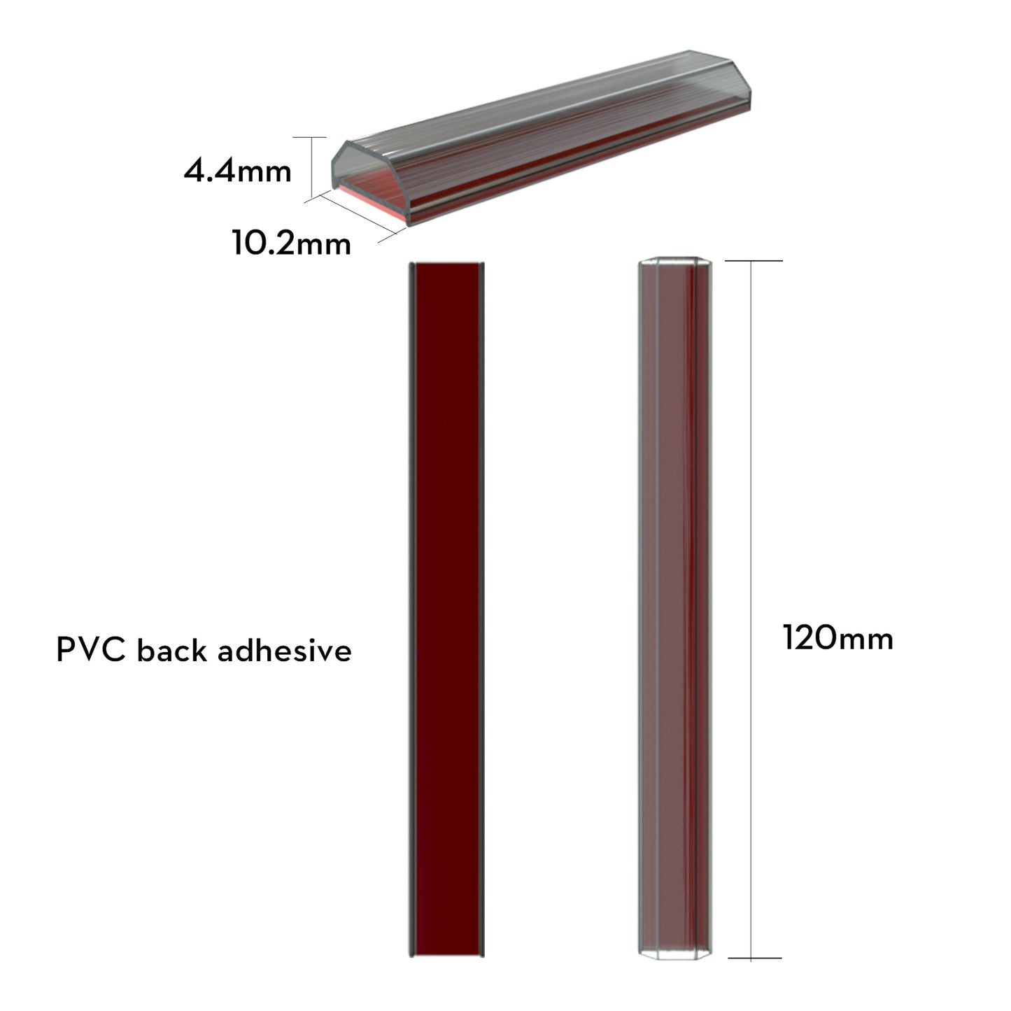Motor Wire Guard Tube FLYWOO 120mm G10 (4 pcs)