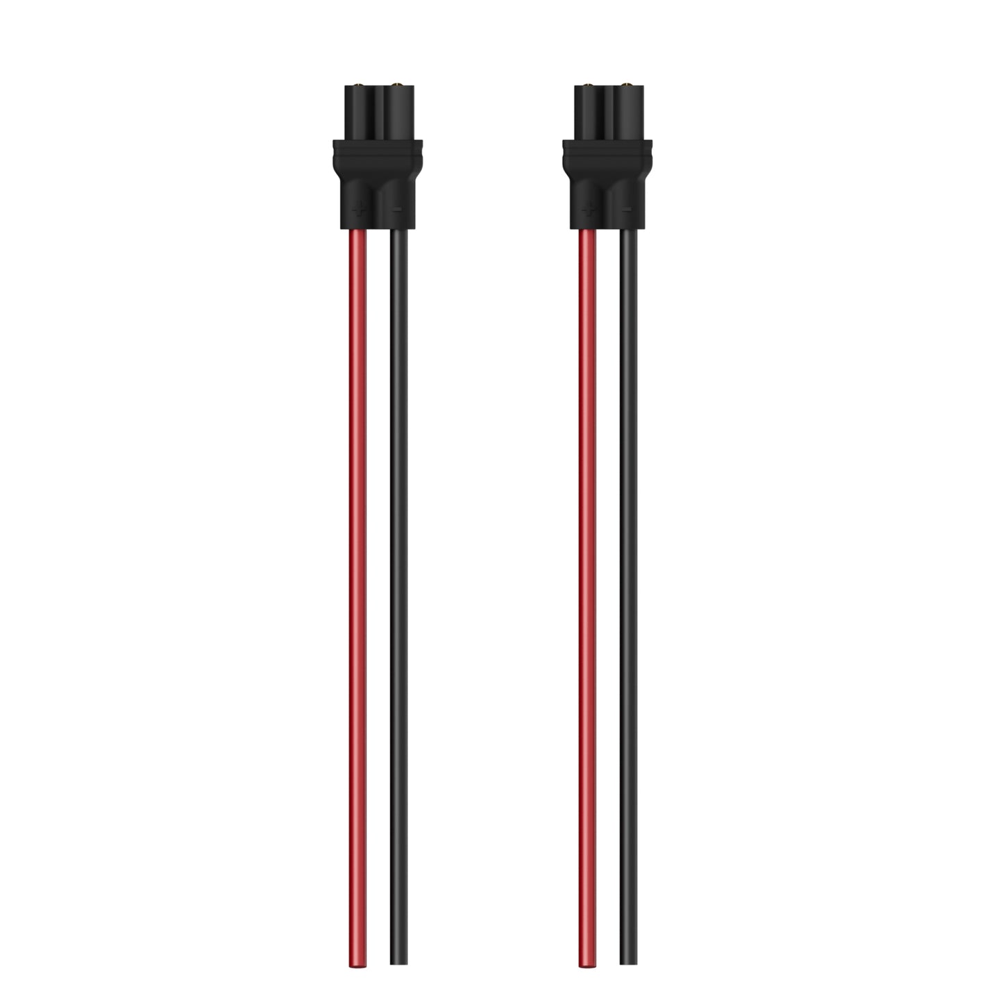 Connector FLYWOO XT30UP-F Black Pigtail 18awg Female (2 pcs)