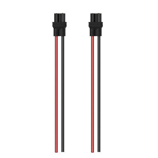 Connector FLYWOO XT30UP-F Black Pigtail 18awg Female (2 pcs)