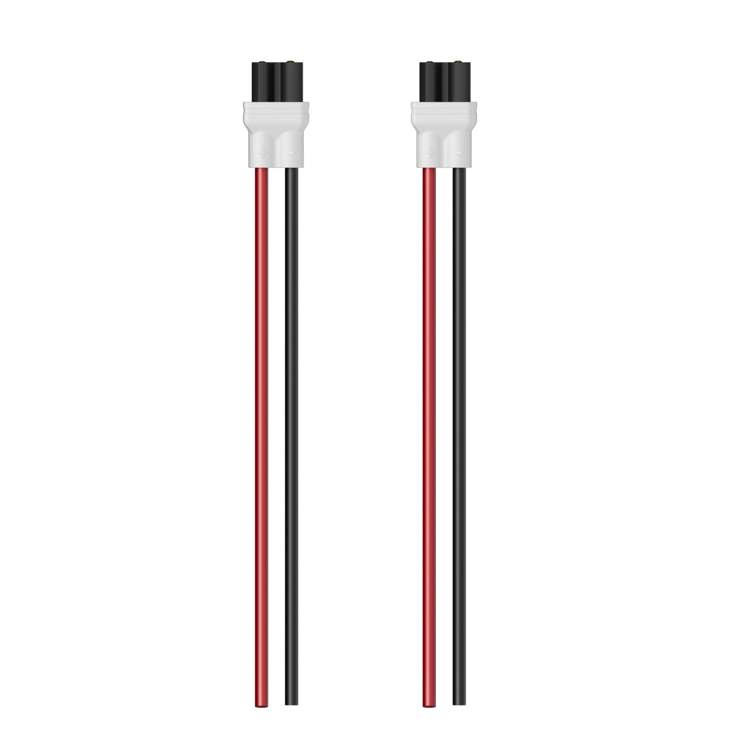 Connector FLYWOO XT30UP-F White Pigtail 18awg Female (2 pcs)