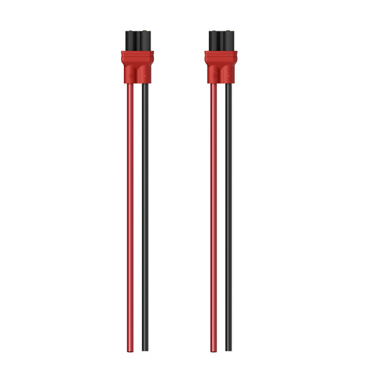 Connector FLYWOO XT30UP-F Red Pigtail 18awg Female (2 pcs)