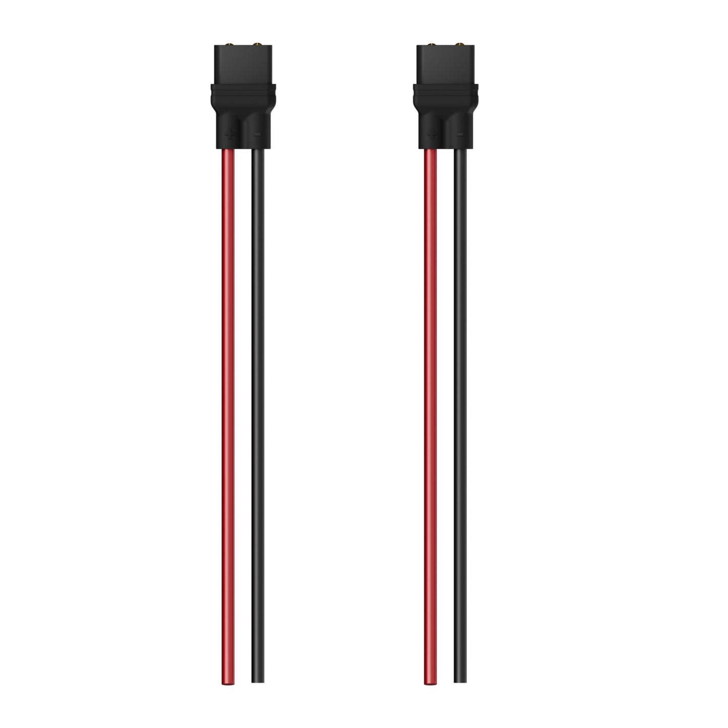 Connector FLYWOO XT30UP-M Black Pigtail 18awg Male (2 pcs)