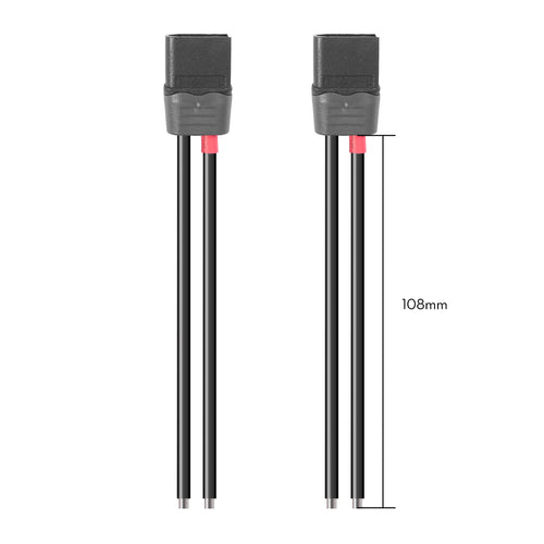 Connector FLYWOO Black XT60H 14AWG Male Pigtail (2 pcs)