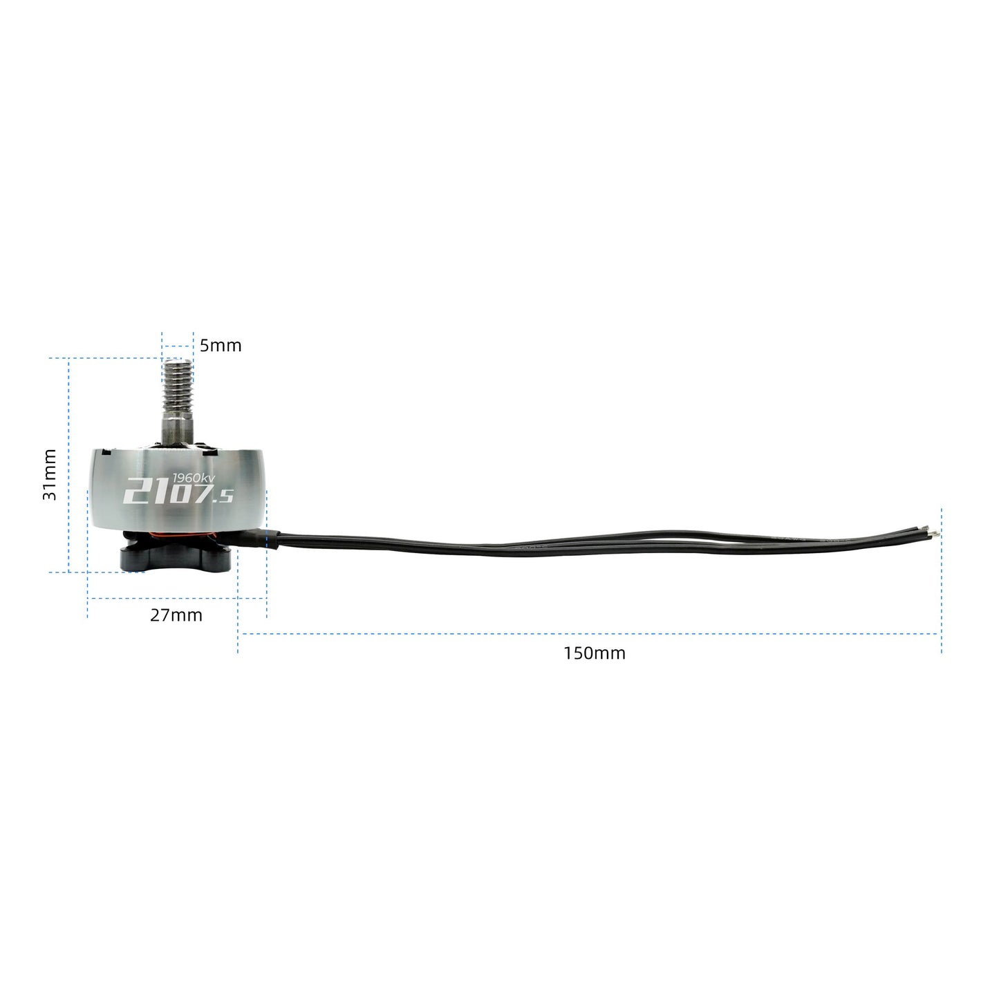 393 5 motor geprc speedx2 2107 5 1960kv titanium