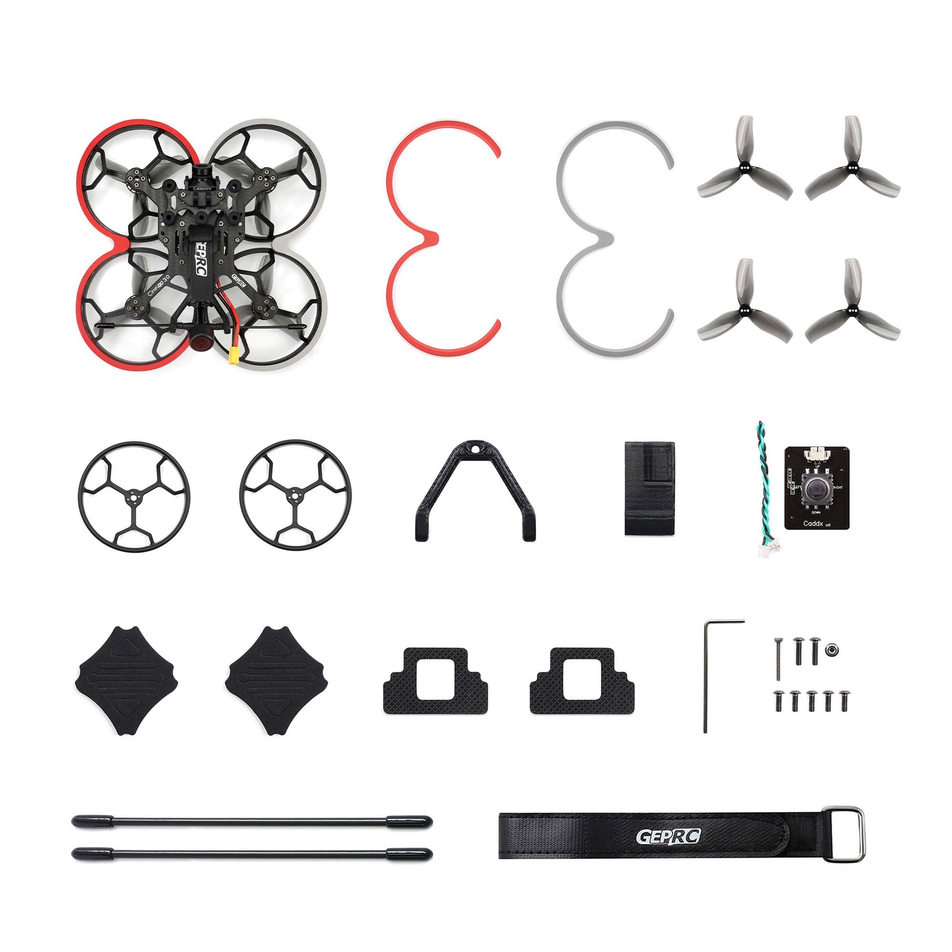 555 15 fpv drone geprc cinelog30 analog elrs 2 4g