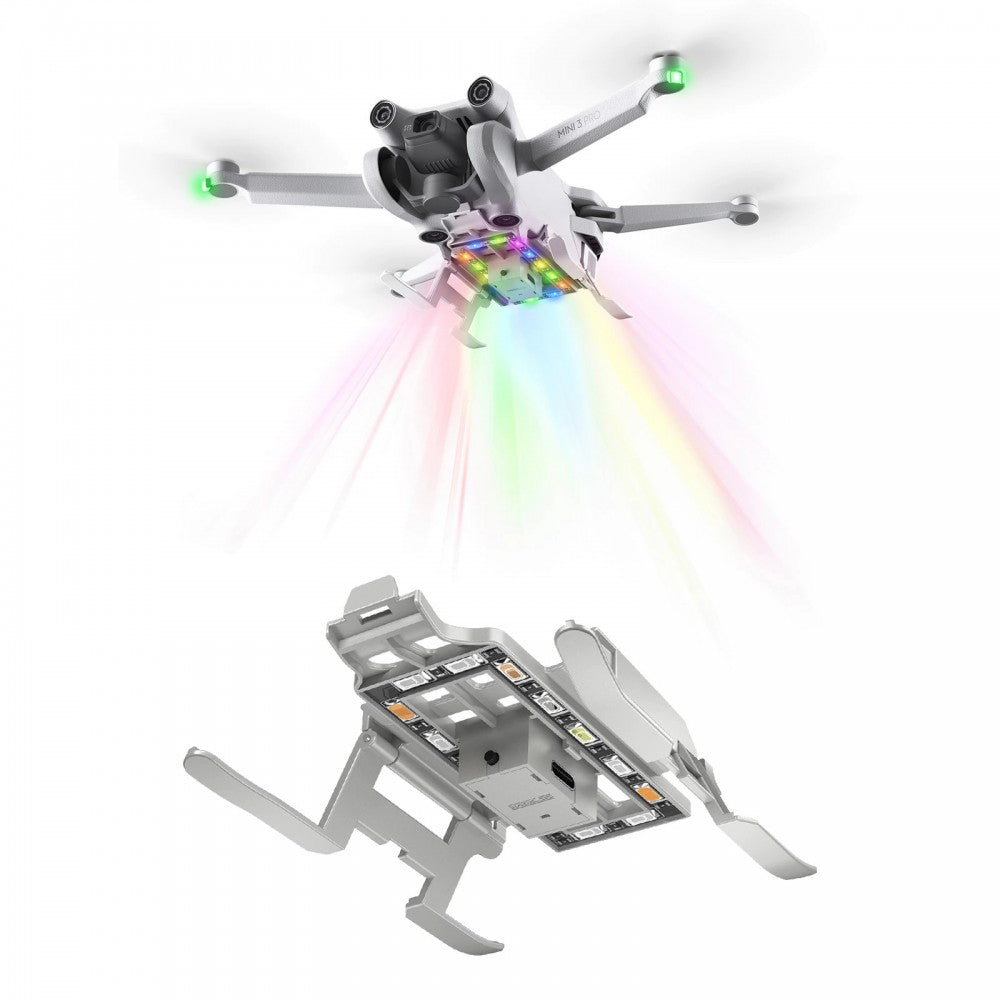 6354 3 colorful led landing gear startrc for dji mini 3 pro