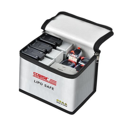 6417 li po safe bag startrc pvc fireproof cloth 21 5x14 5x16 5cm