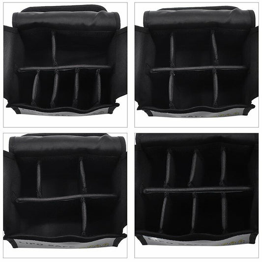 6420 li po safe bag startrc double deck pvc fireproof cloth 20x12x13cm