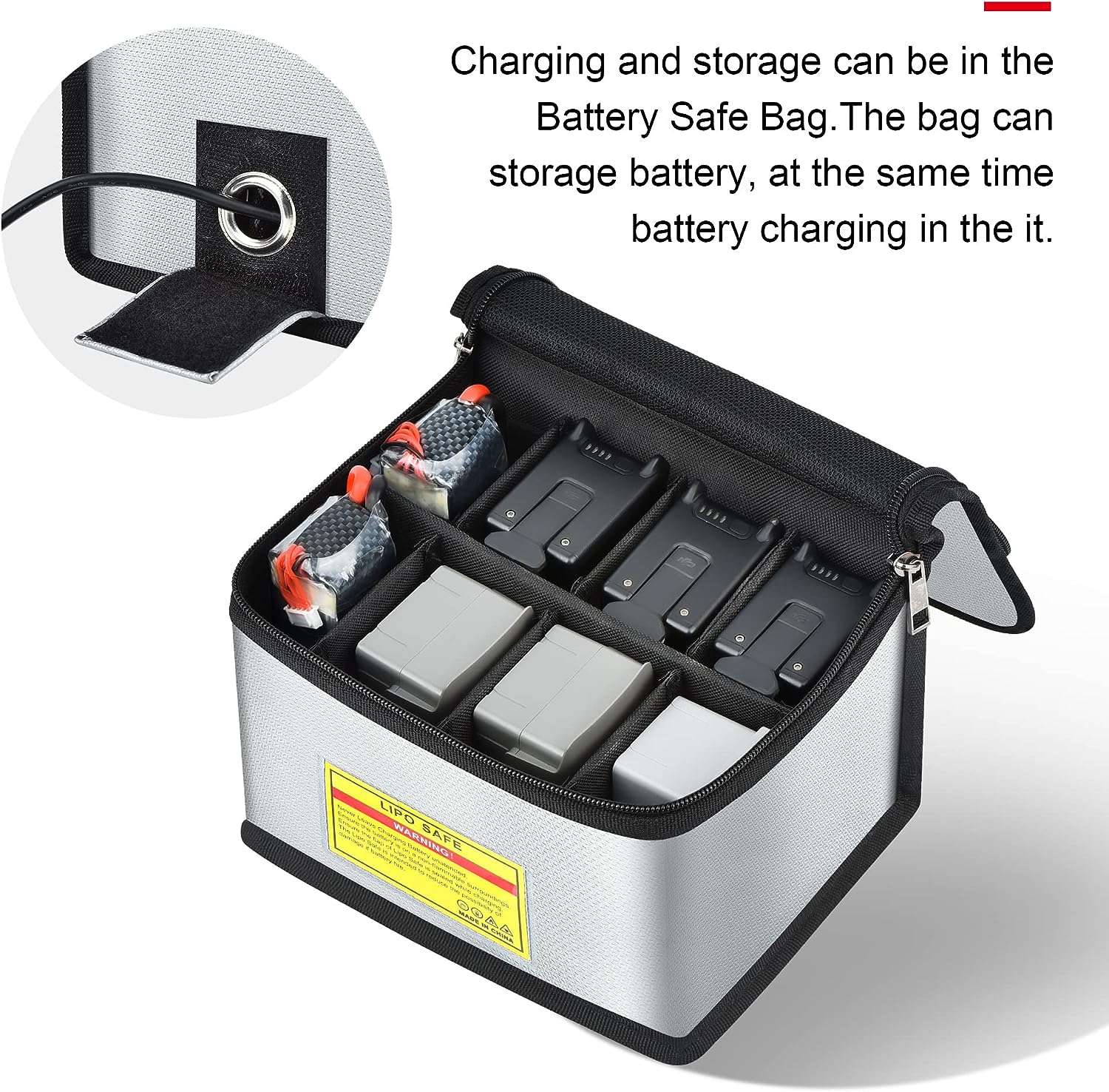 6423 4 li po safe bag startrc liquid silicone fireproof cloth 21 5x15x14cm