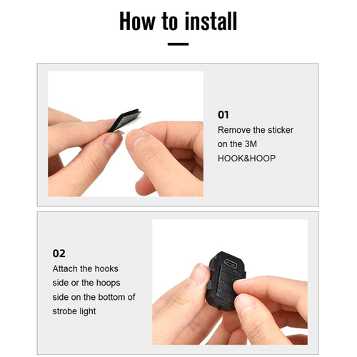 6453 10 chargeable strobe light for drone stratrc