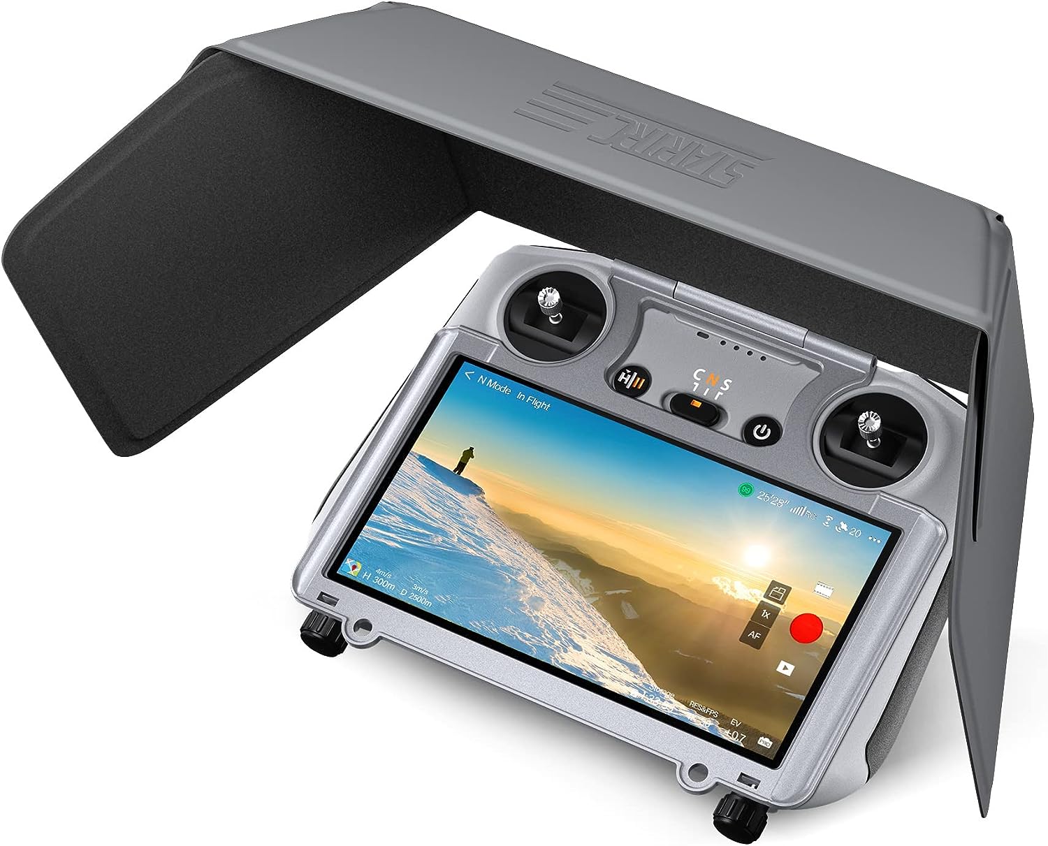 6585 5 sunshade hood startrc for dji rc gray