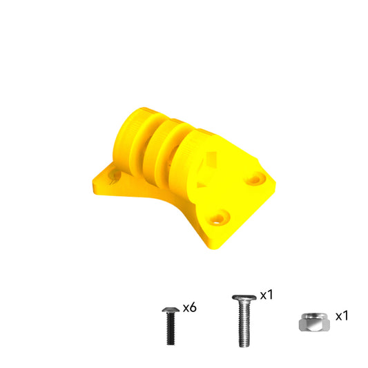 66 adjustable gopro tpu mount base speedybee yellow