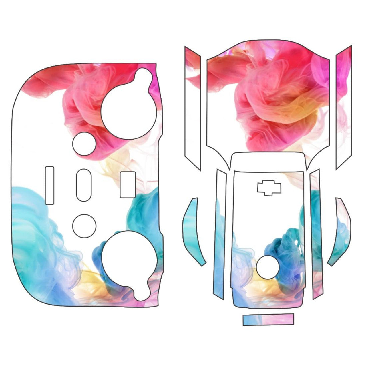 6645 2 body sticker remote sticker startrc for dji mini 2 style 1