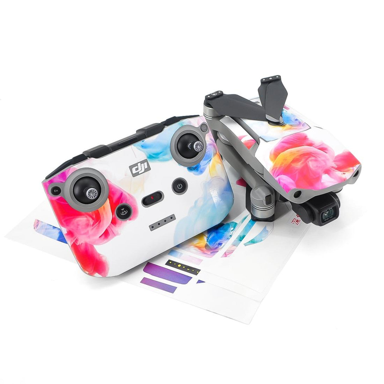 6645 3 body sticker remote sticker startrc for dji mini 2 style 1