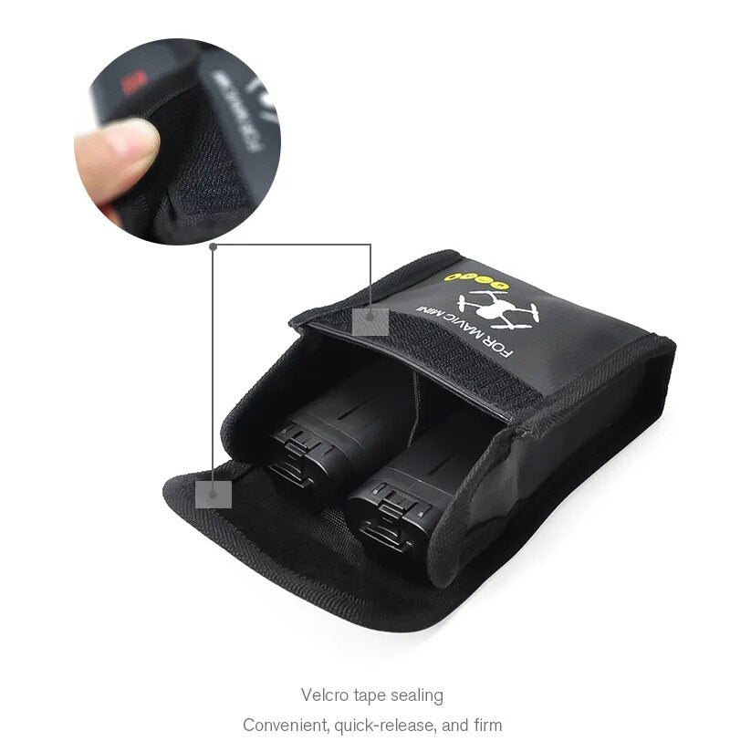 6657 2 battery safety bag startrc for mini 2 mini se mavic mini mini 3 pro for 1 pc battery