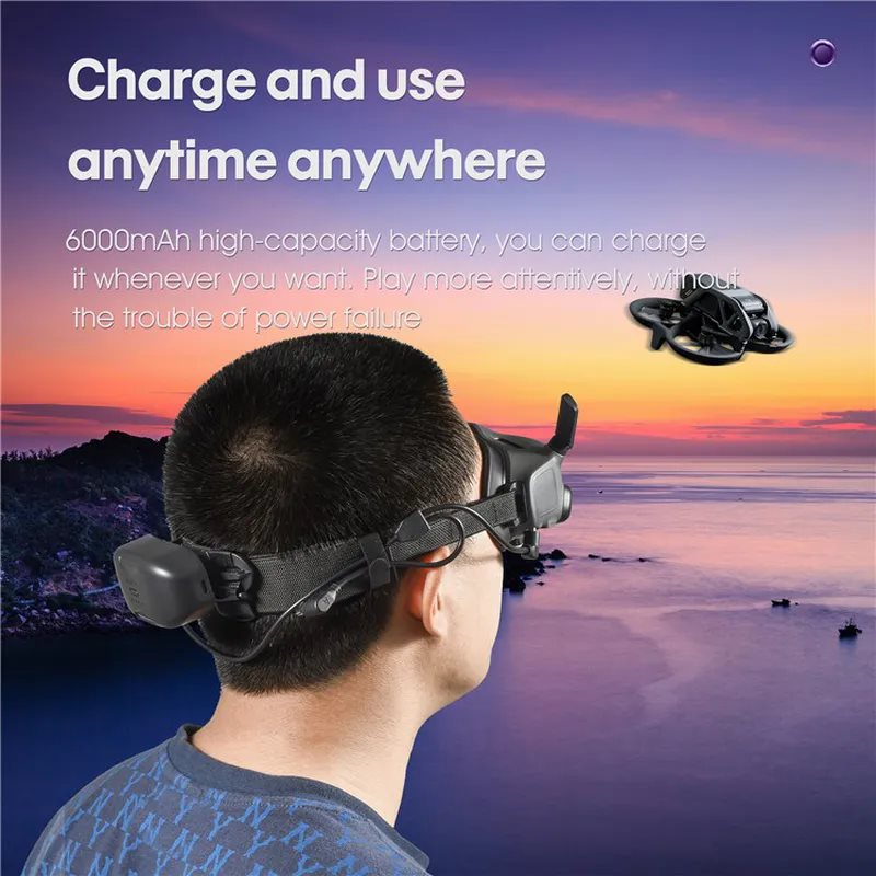 6669 3 power bank startrc for dji goggles 2 dji fpv goggles v2