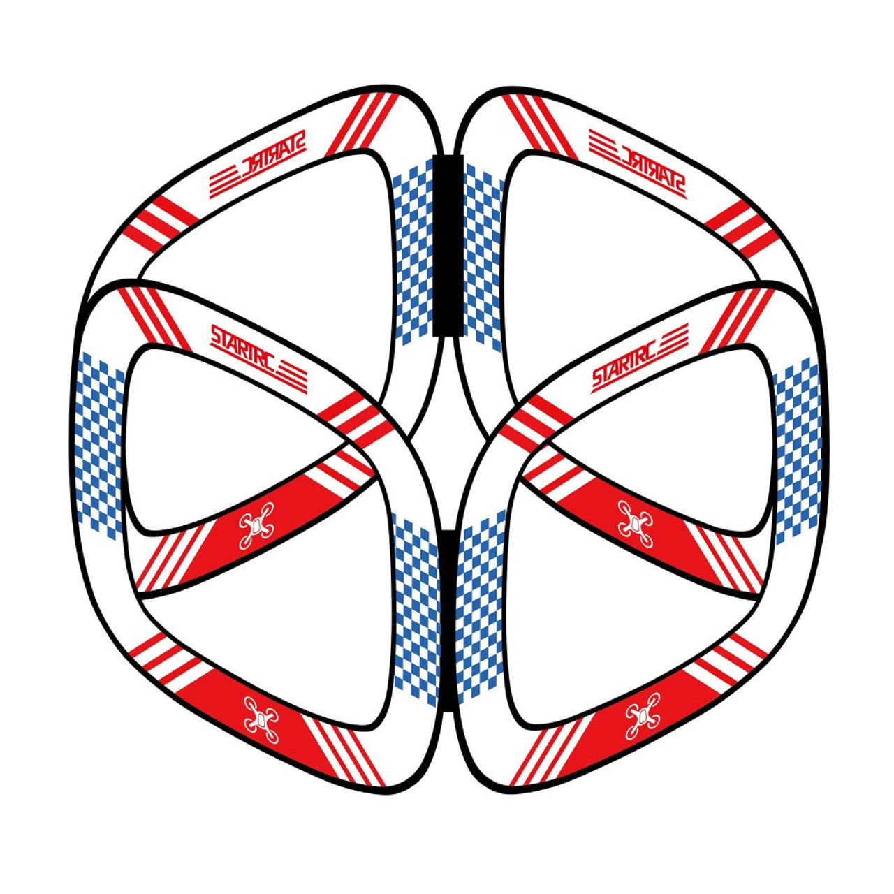 6687 9 race arch startrc for dji avata dji fpv 5pcs