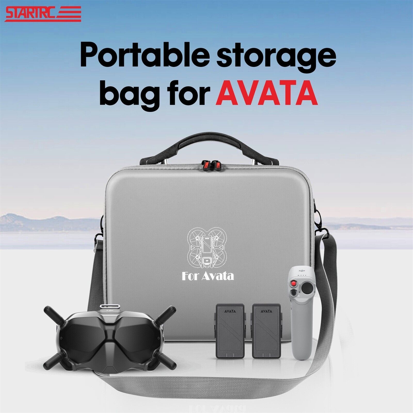 6729 2 storage bag startrc for dji avata fly smart combo fit for dji goggles v2