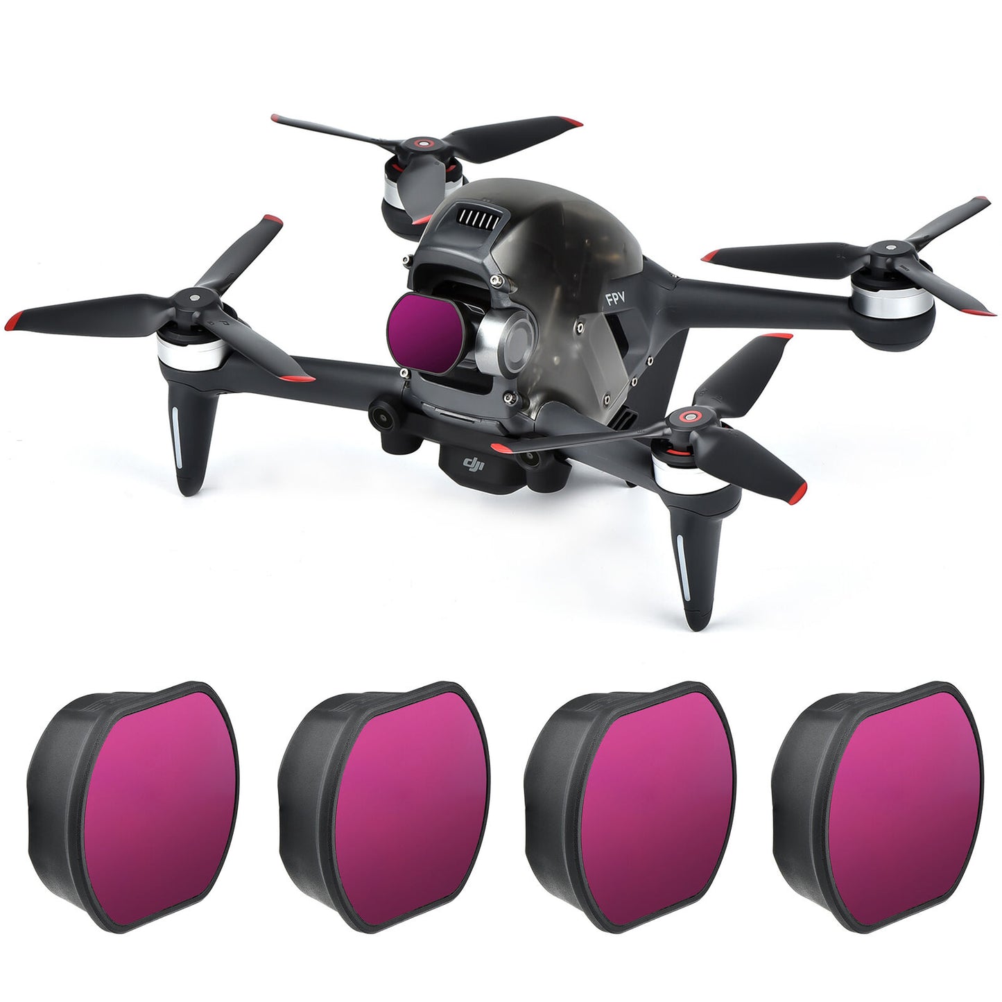 6756 9 filter set startrc for dji fpv drones nd8 nd16 nd32 nd64