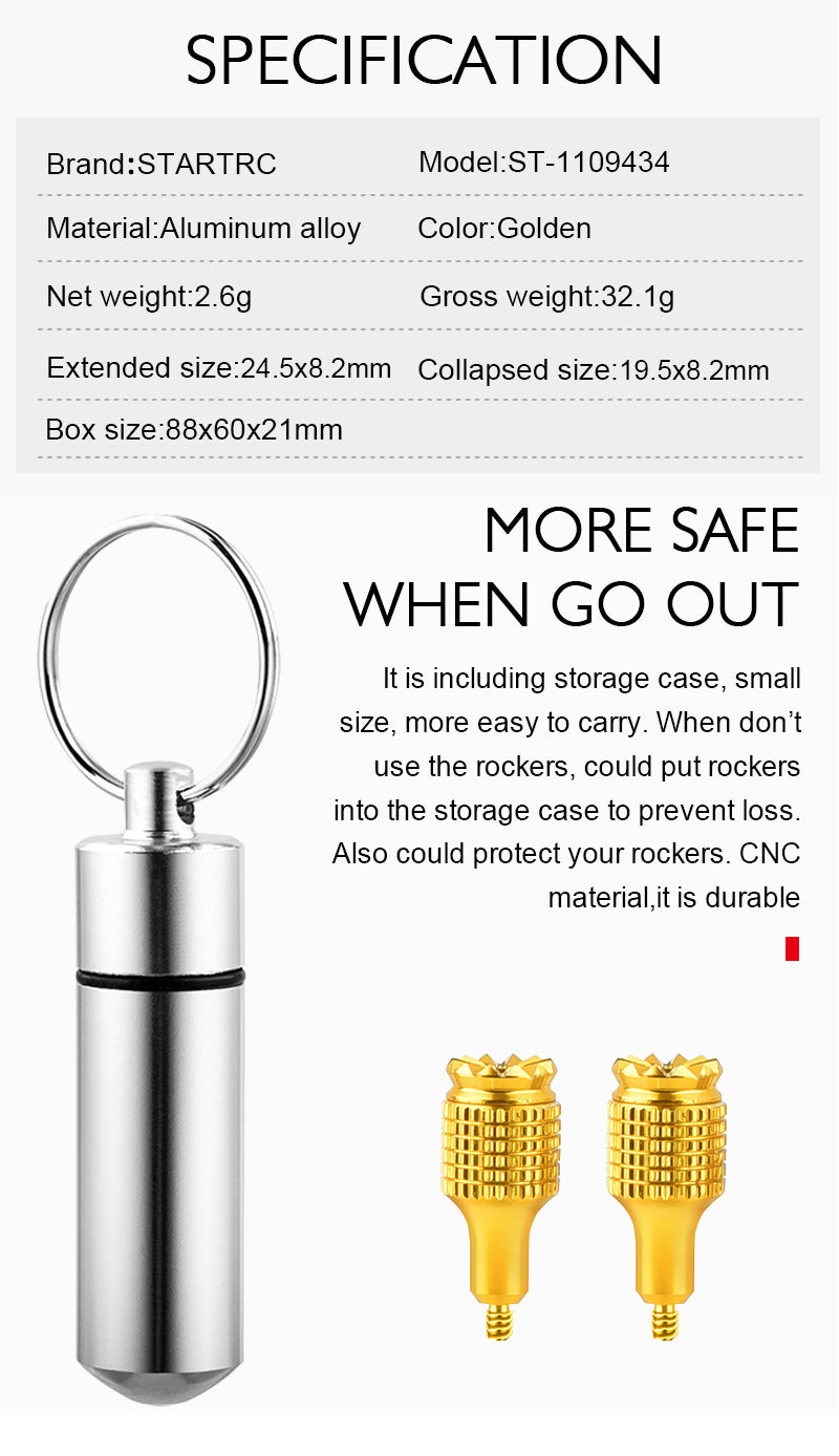 6777 12 adjustable control stick startrc for dji fpv dji avata controller