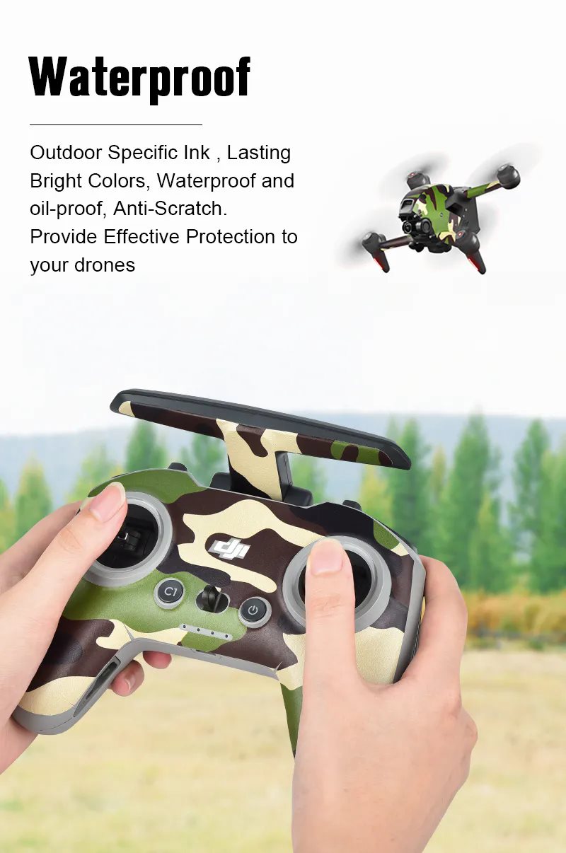 6792 12 body remote controller stikers startrc for dji fpv style 4