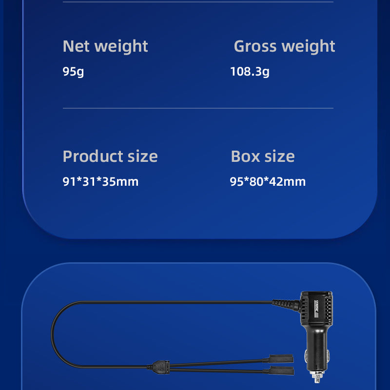 6825 3 car charger startrc 3 in 1 for dji mavic air 2 2s