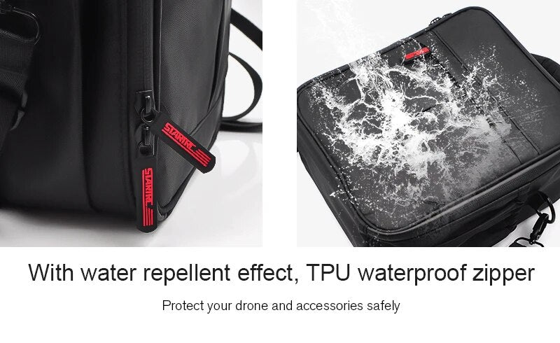 6843 7 carrying bag startrc for dji air 2 2s with rc n1 controller