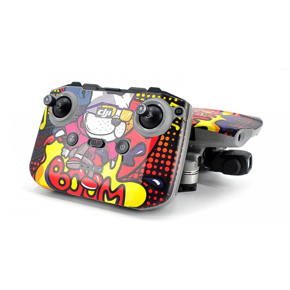 6888 2 body remote controller stikers startrc for dji mavic air 2 cartoon graffiti
