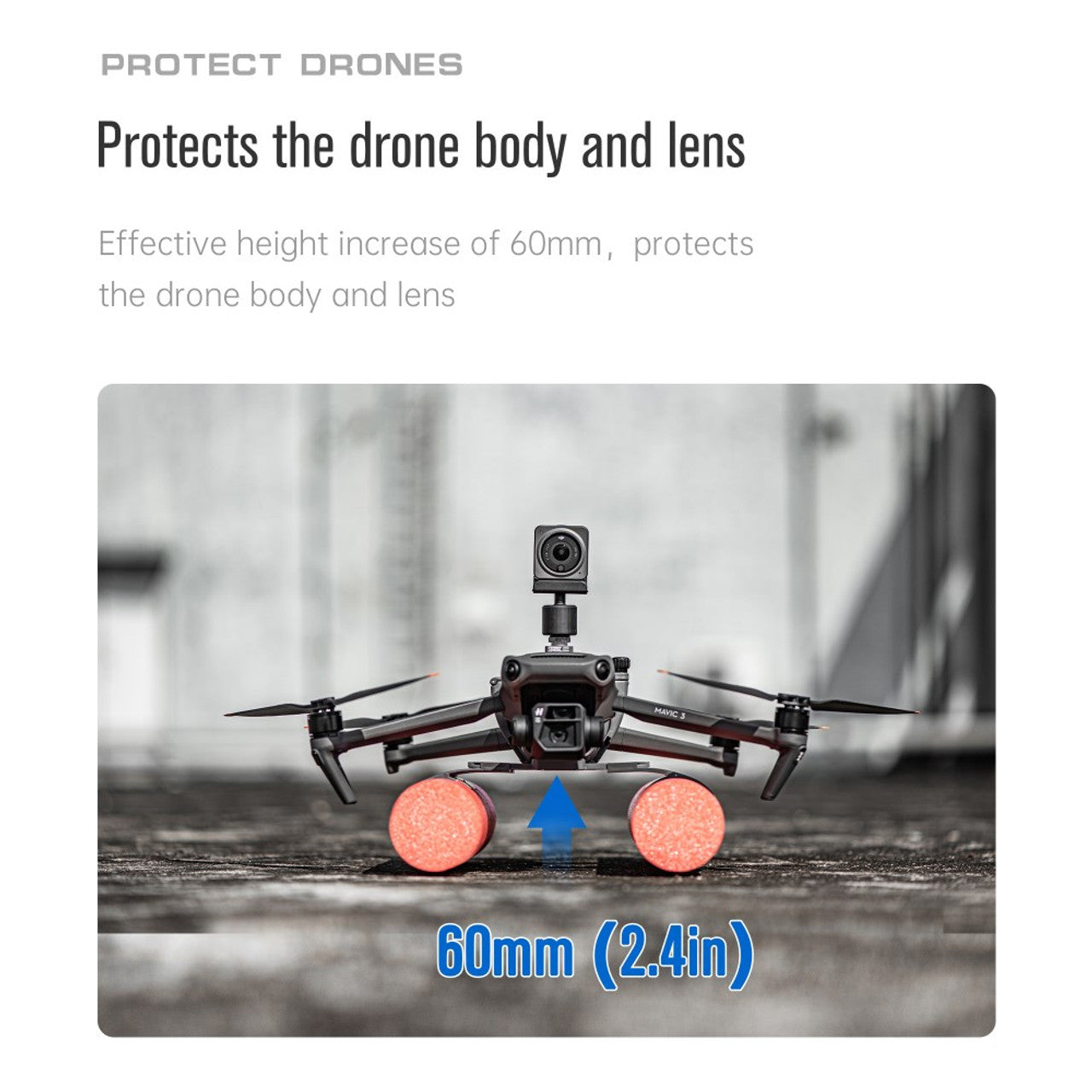 6945 2 floating landing gear startrc for mavic 3