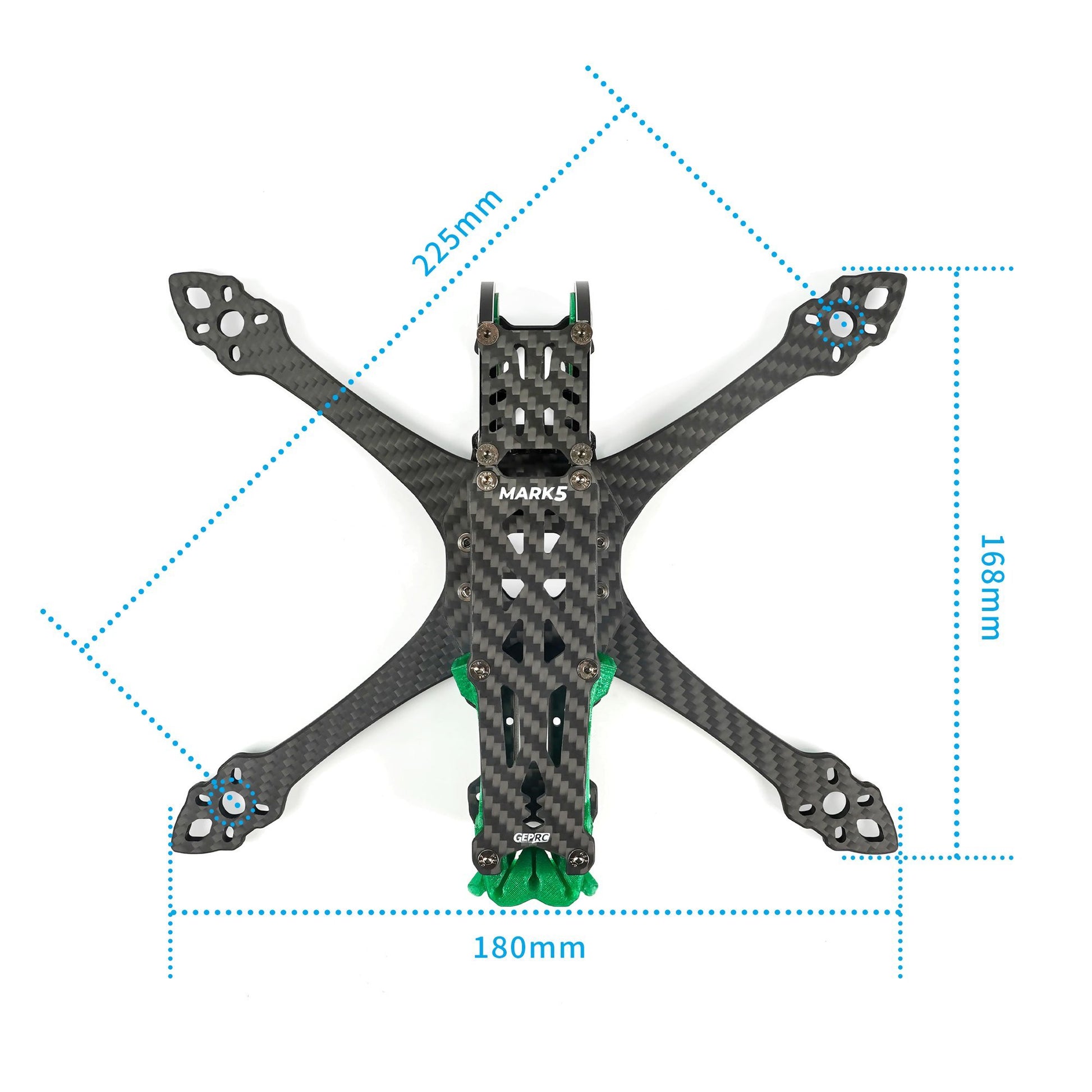 7284 6 frame geprc gep mk5x o3 pro for mark5 drone