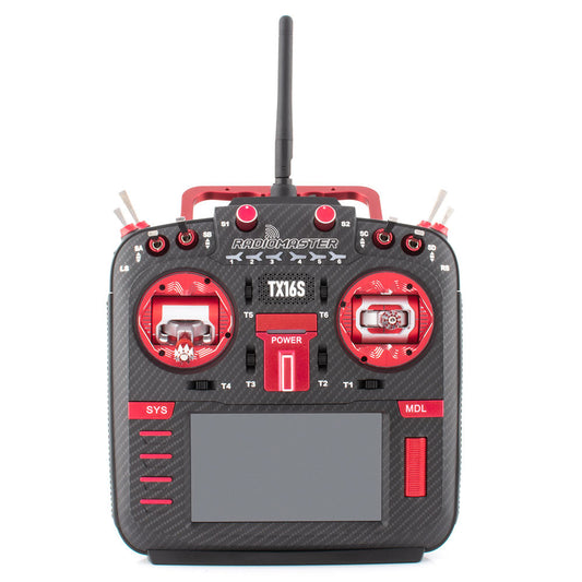 8043 controller radiomaster tx16s mkii max ag01 gimbal elrs red lbt