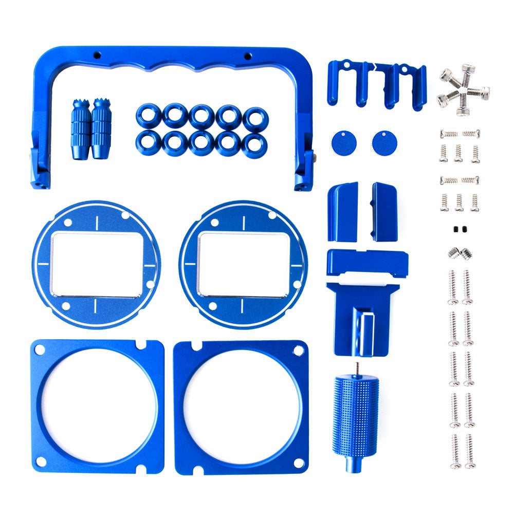 8124 upgrade parts set radiomaster tx16s mkii cnc blue