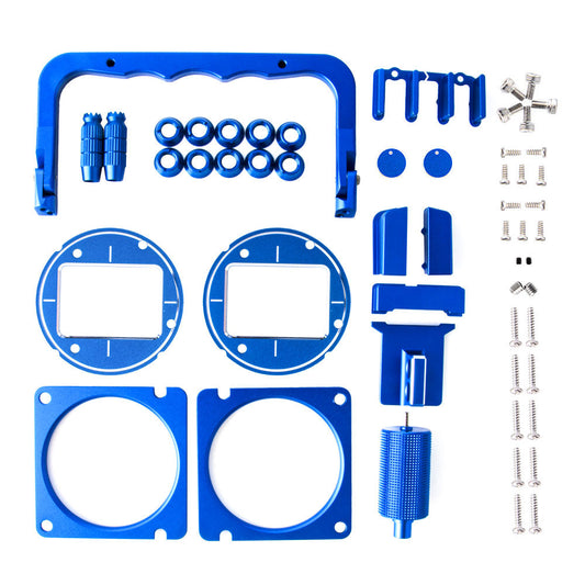 8124 upgrade parts set radiomaster tx16s mkii cnc blue