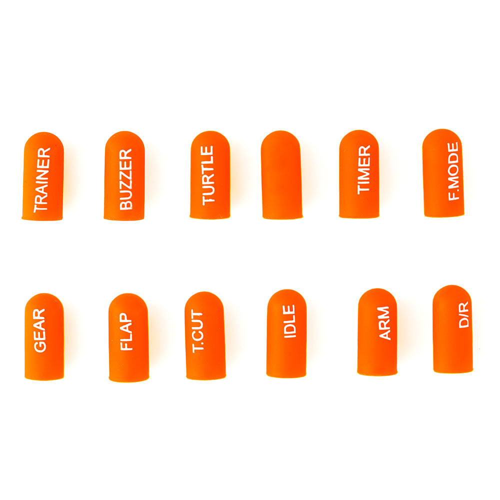 8241 labeled silicon switch cover set radiomaster short orange