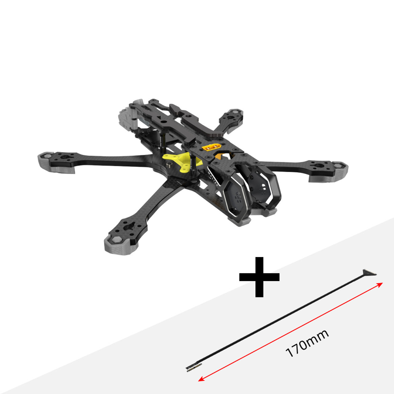 8409 3 frame speedybee master 5 hd gray with 170mm cable for dji o3