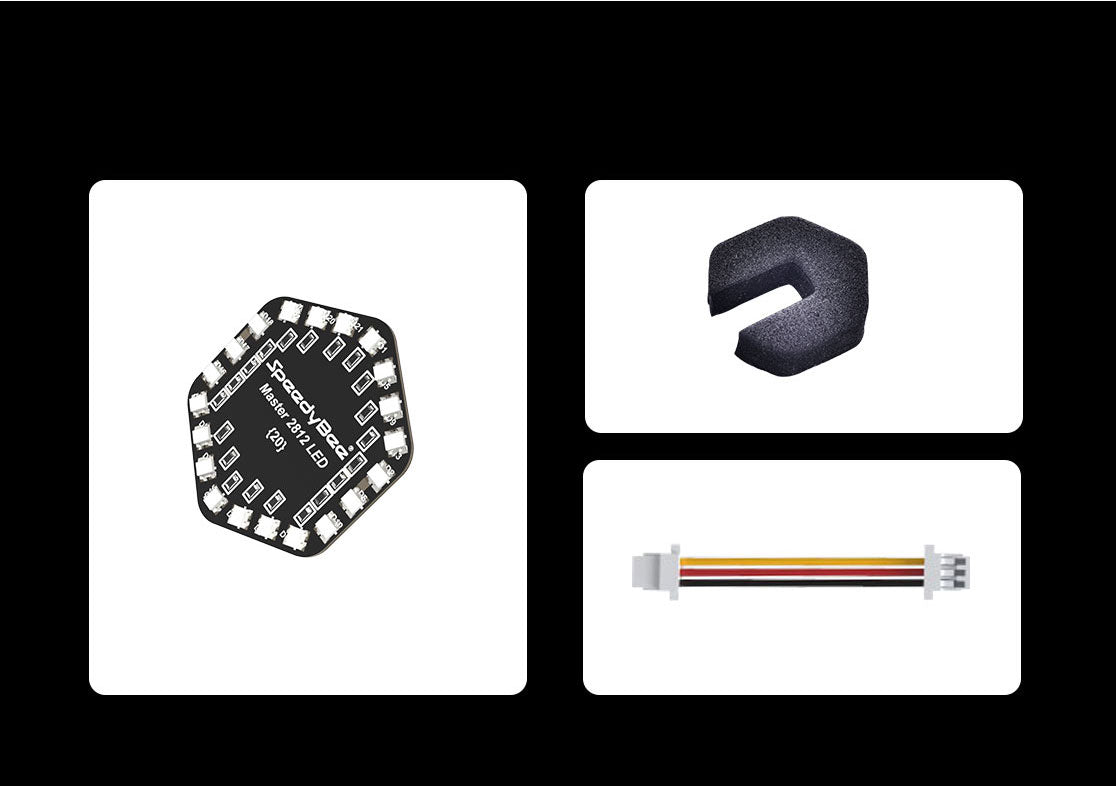 8442 8 programmable 2812 cellular led speedybee master 5 v1 v2