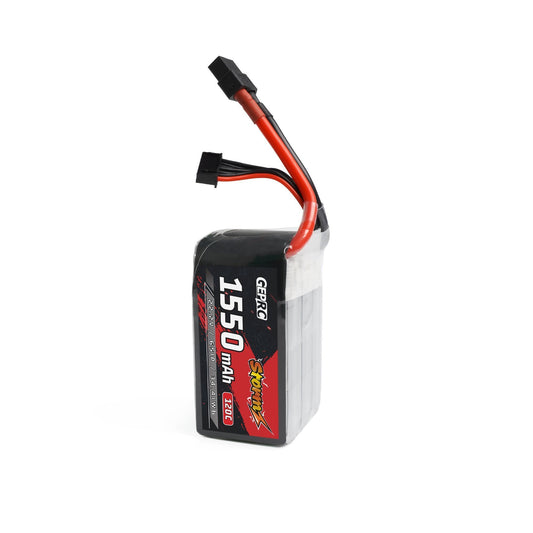 870 battery geprc storm lipo 6s 22 2v 1550mah 120c xt60