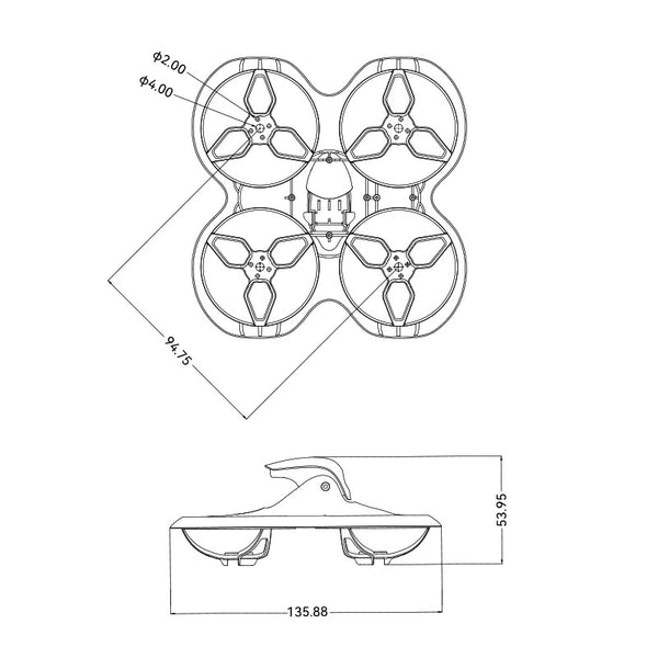 8871 7 frame betafpv cetus x