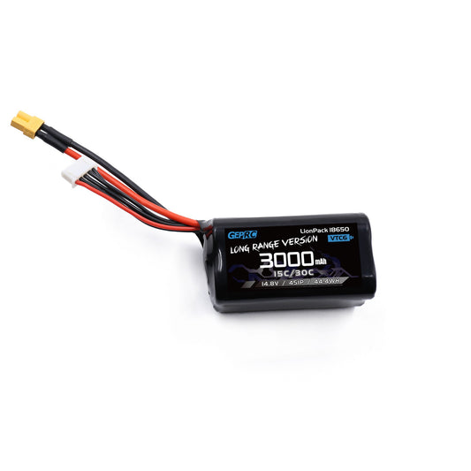 888 battery geprc vtc6 18650 li ion 4s1p 14 8v 3000mah xt60