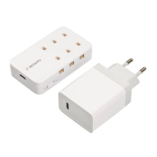 9222 charger board v2 betafpv 6 port 1s with eu adapter