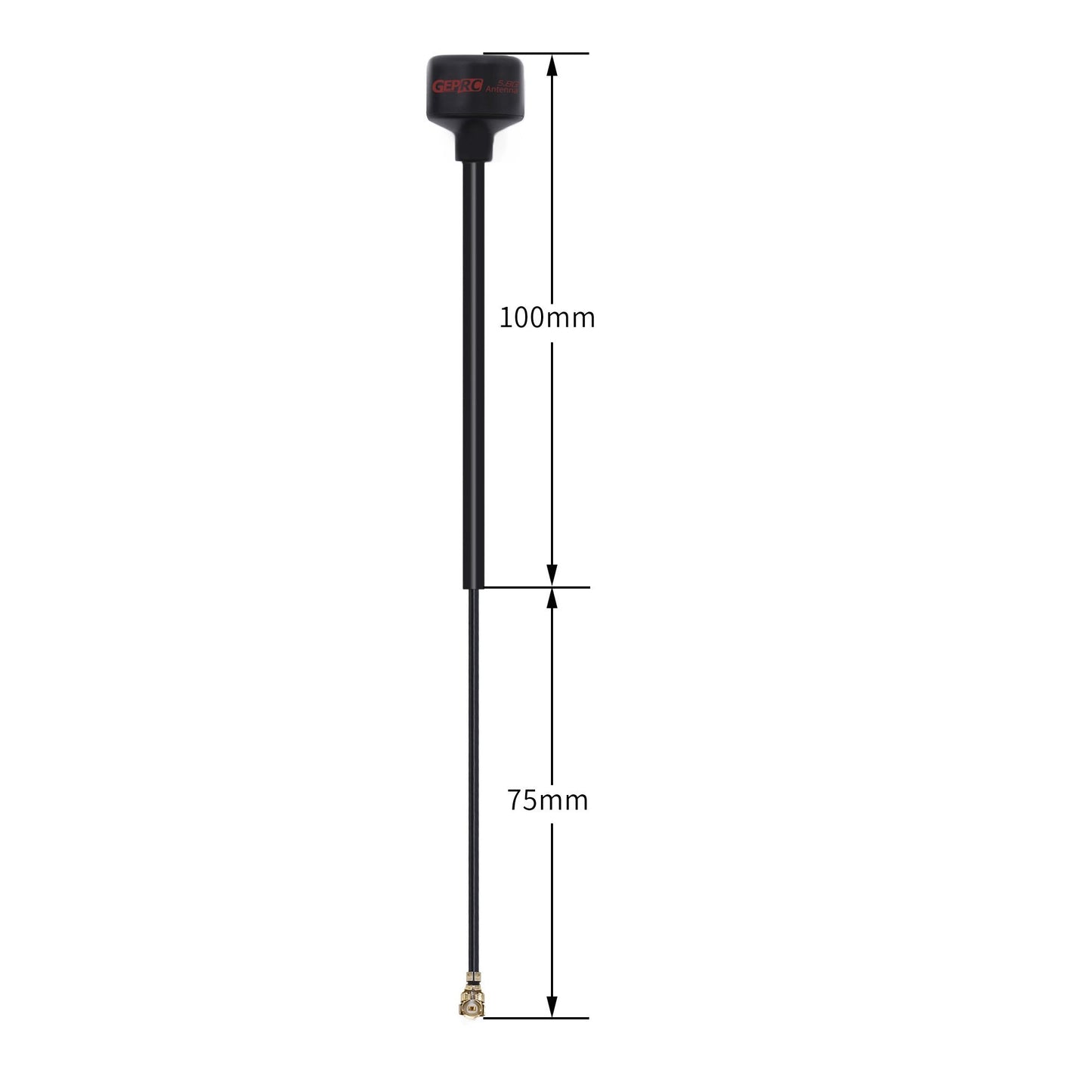 924 antenna geprc momoda 5 8g long version lhcp ufl 175mm